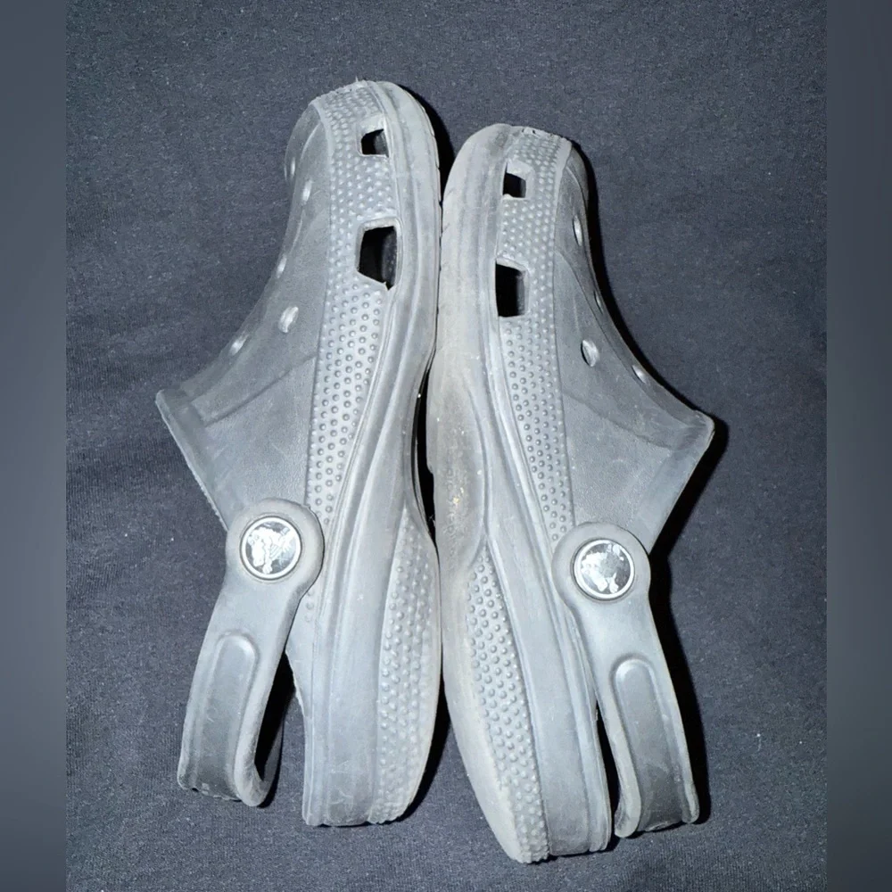 CROCS black kids M4 W6 slides shoes kids woman mens unisex